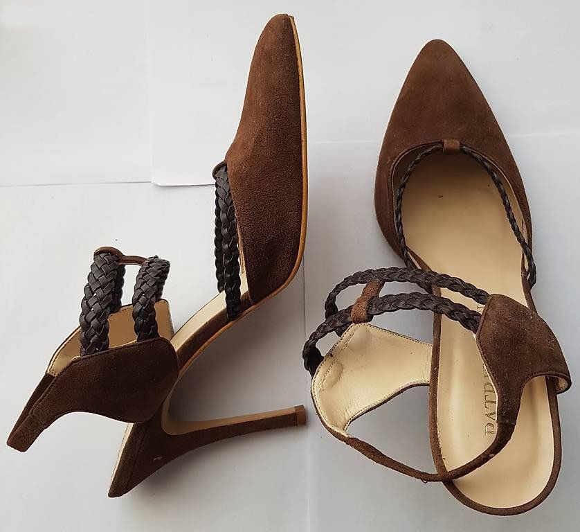 Scarpe da donna: Wildleder High-Heels von Patrizia Dini – Usato da Berg am Irchel venduto da CM.Collection