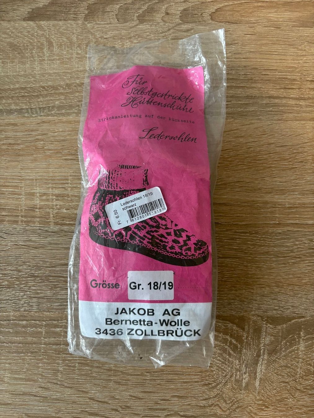 Herrenschuhe: Hüttenfinken Sohle 18/19 – Neu und originalverpackt aus Pfäffikon SZ von Desideria0