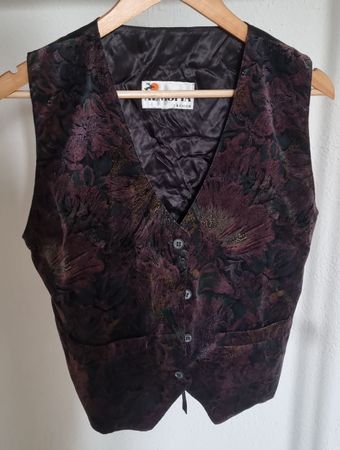 Elegante Vintage Weste, Grösse M