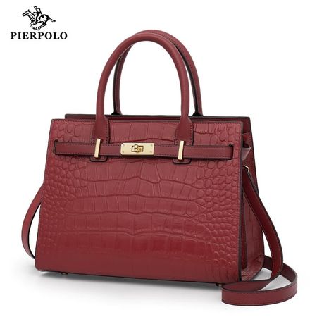 Elegante Echtleder-Handtasche  Diese hochwertige Handtasche 