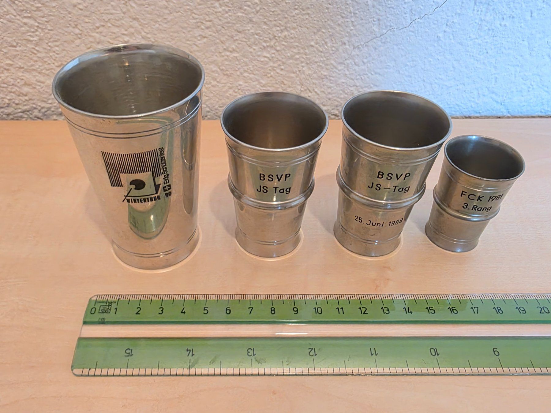 Autres collections & raretés: Zinnbecher – D'occasion à Tagelswangen par rog_vv7y 1