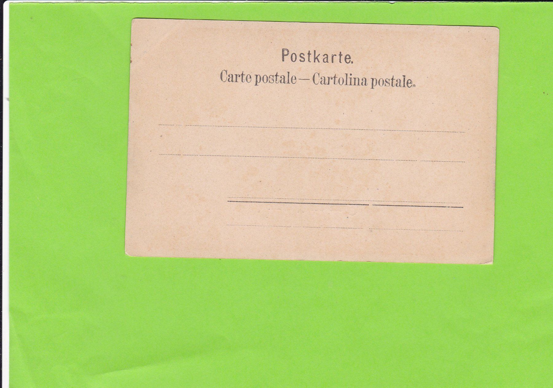 Cartoline postali: Gruss aus Interlaken – Usato da St. Peterzell venduto da neckertal 1