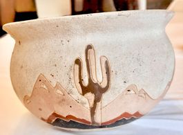 Dekorativer Keramik Blumentopf – Wüstenstil Mexico
