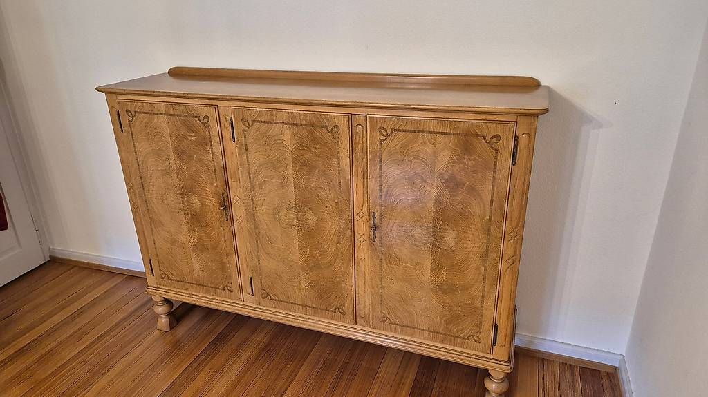 Armadi: Kommode, Sideboard, Highboard, Schrank, braun, Echtholz – Usato da Basel venduto da martinson2000 1