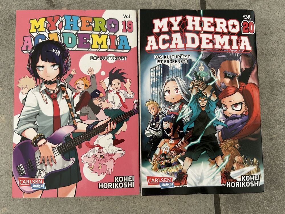 Fumetti: My Hero Academia Band 1-20 – Usato da winterthur venduto da DanarB 3