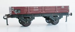 Fleischmann Niederbordwagen G.F.N. Blech Spur 0