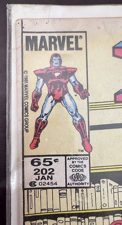 Fumetti: Marvel Iron Man Nr. 202  englisches US-Comic – Usato da Chur venduto da Smude 1