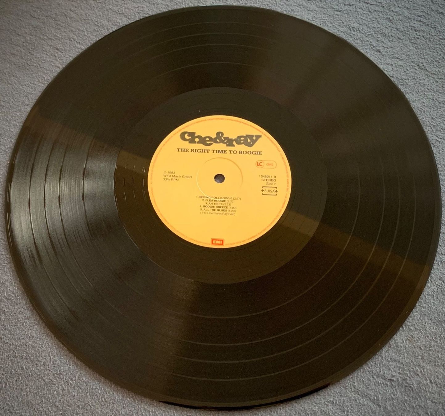 Dischi in vinile: Che & Ray "The Right Time To Boogie" – Usato da Spiez venduto da martin-7973 3
