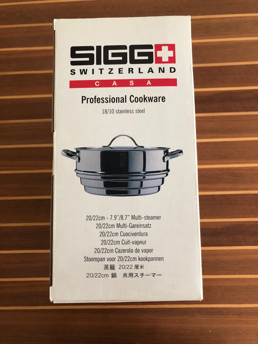 Sigg Küchengeräte: Gareinsatz/Multi Steamer SIGG, Durchmesser 20/22cm – Neu (gemäss Beschreibung) aus Männedorf von liebfux 1