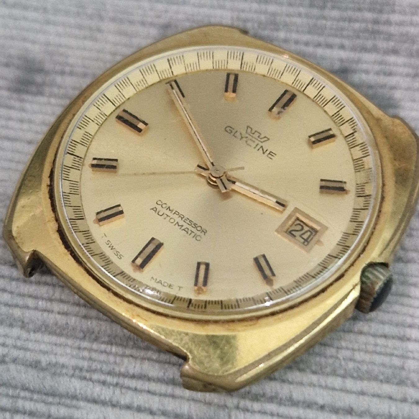 Glycine Orologi: Glycine Compressor Automatic Herrenuhr  – Usato da Reiden venduto da Flohmarkt-77