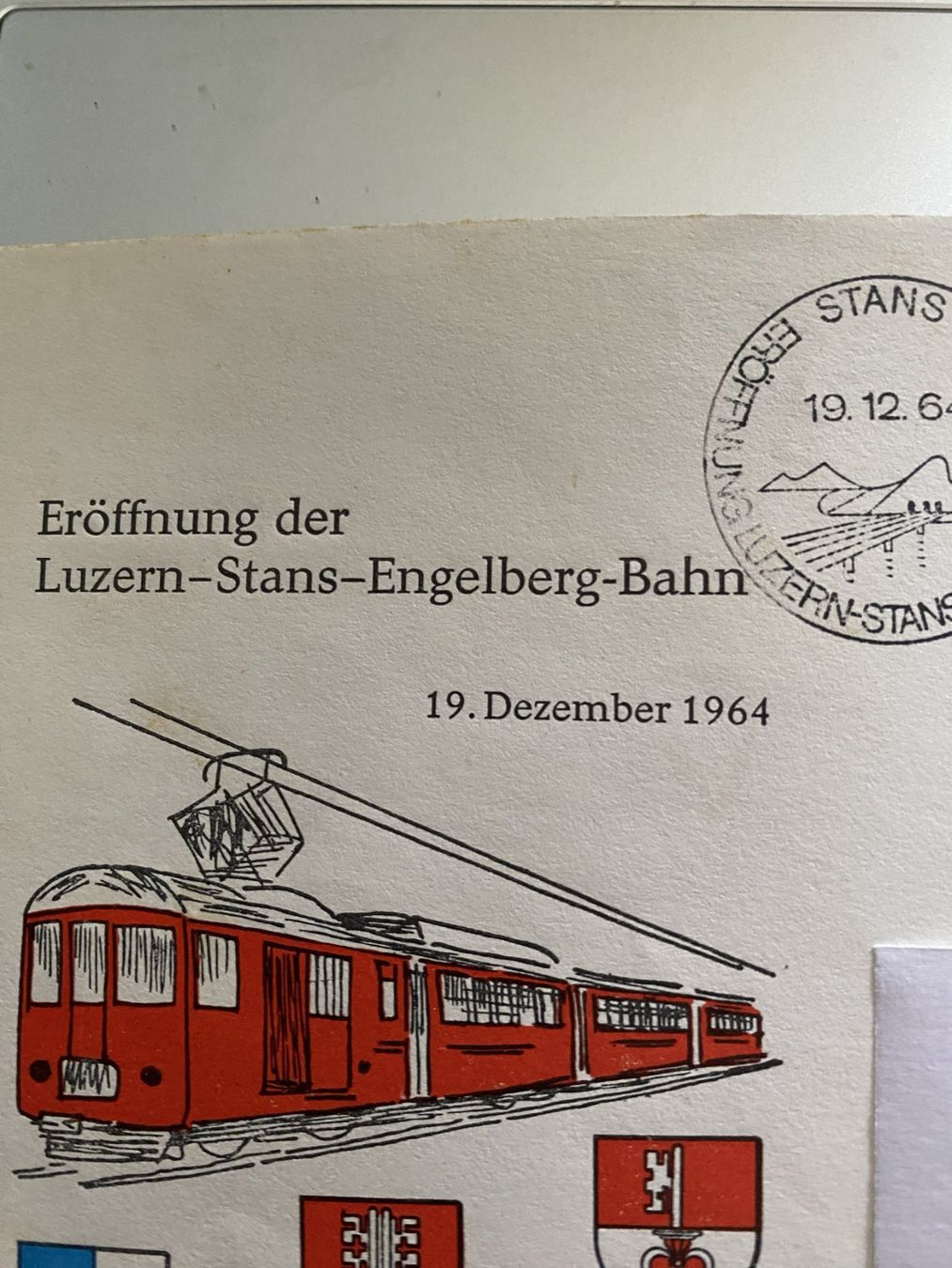 Alle Briefmarken: Ersttagcouverts / Luzern-Stans-Engelbergbahn – Gebraucht aus Sachseln von basti1950 1