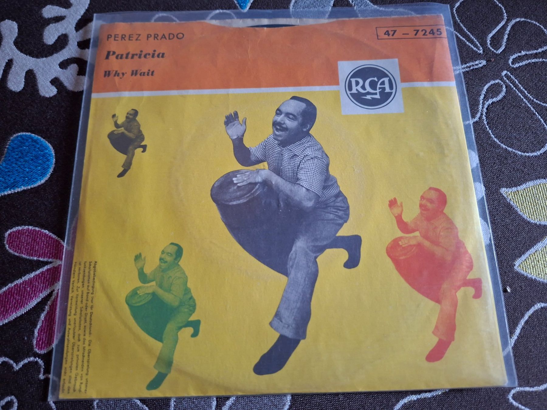 Dischi in vinile: Single 7'' Perez Prado – Usato da Burg AG venduto da ..machine_rec..