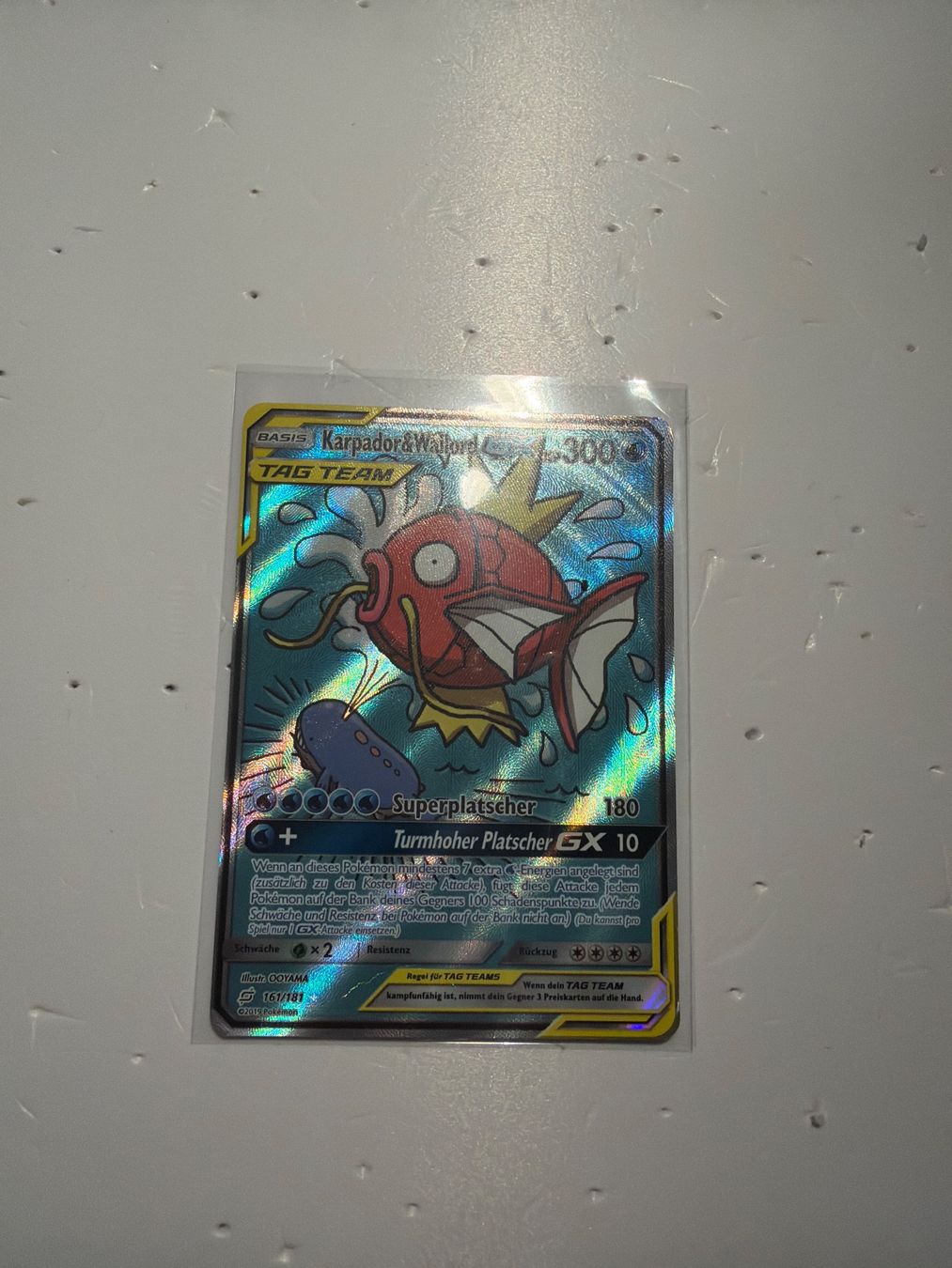 Pokémon Carte collezionabili: Karpador Wailord Tag Team 161 – Usato da Winterthur venduto da Baggio2 2