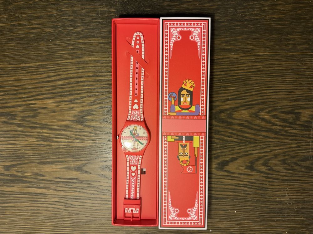 Swatch Orologi: Swatch Aktionärsuhr, neu in Originalverpackung! – Nuovo e nell'imballaggio originale da Liebefeld venduto da lor_hmq7