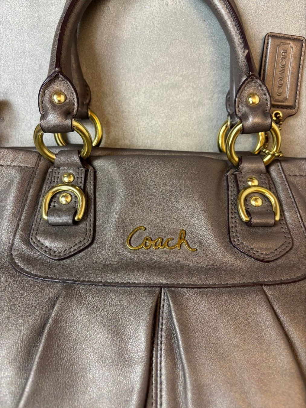 Coach Borse da donna: Coach Leather 2-Way Bag – Usato da Tägerwilen venduto da Akh.Boutique 2