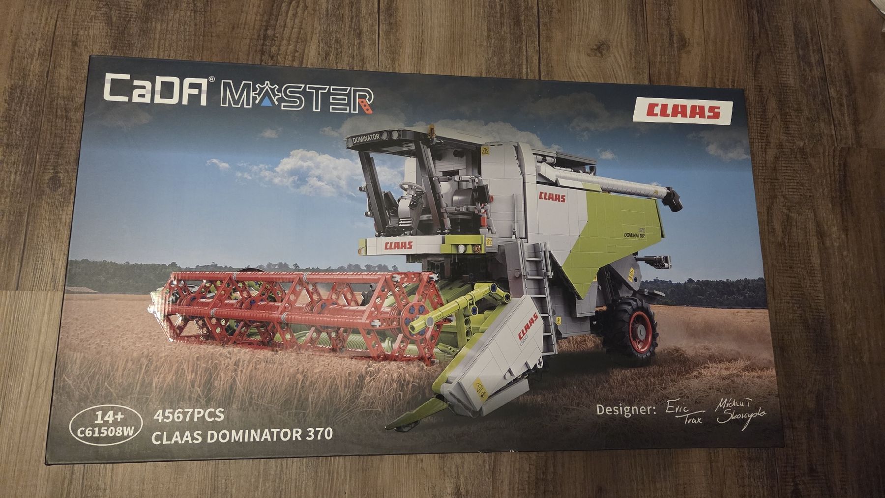 Kit di costruzioni: CaDA MASTER Claas Dominator 370 RC Set 4567 Teile – Usato da Rothrist venduto da Benj1990
