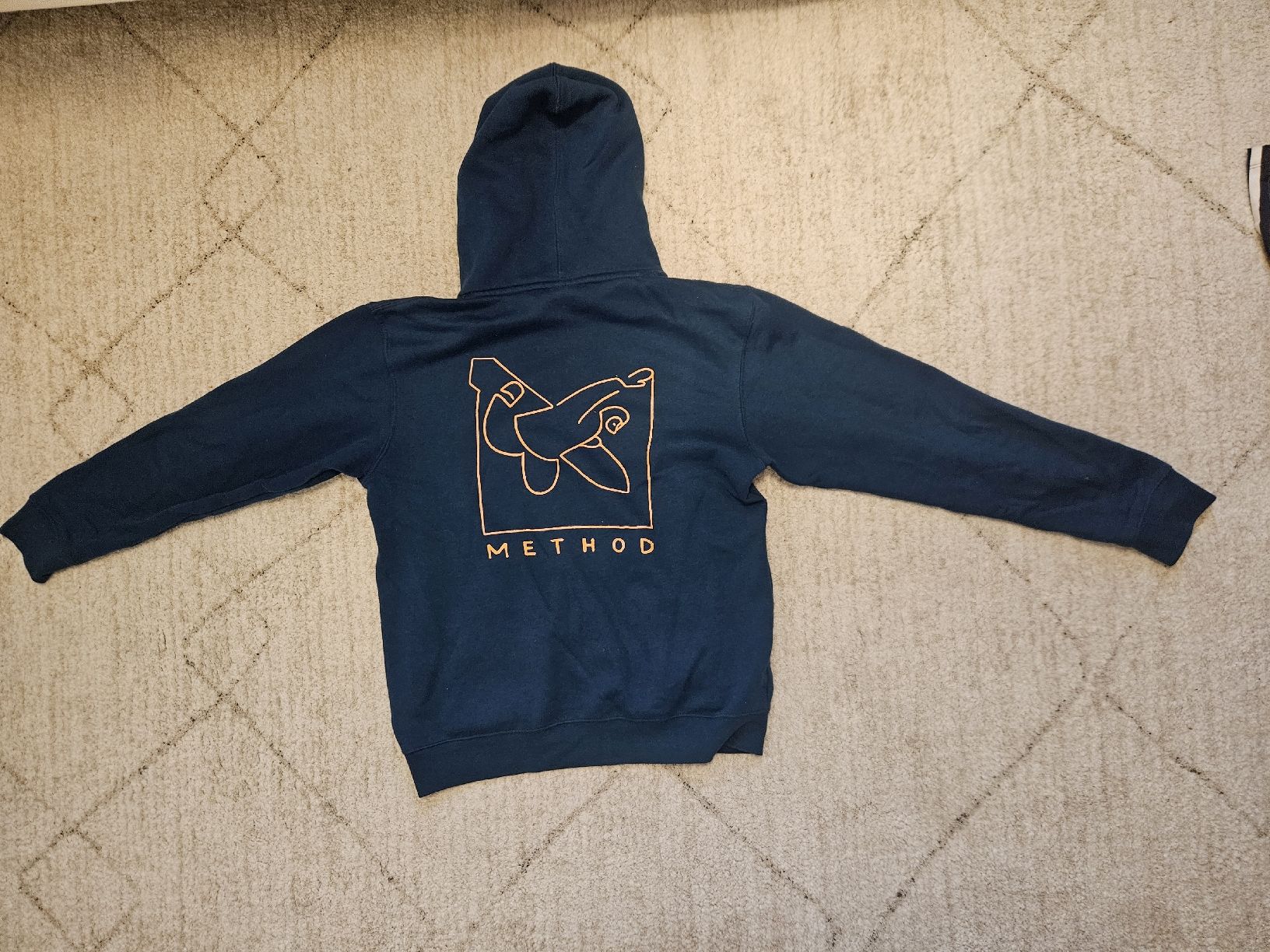 Maglioni & Felpe: Hoodie Method dunkelblau Grösse S mit Daumenloch – Usato da Zürich venduto da jan_7sr2 3