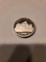 Gedenkmünze Château de Chillon 1 Unze 1989, Silber