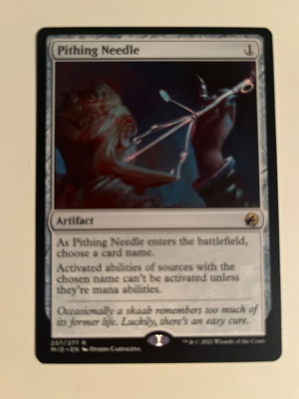 Magic The Gathering Sammelbilder & Trading cards: 1 x Pithing Needle - Magic: The Gathering - MtG – Gebraucht aus Kriens von Shadi1980