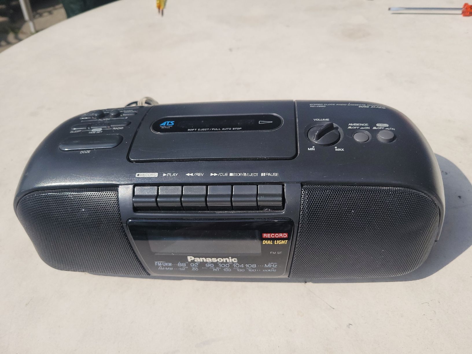 Panasonic Wecker: radiowecker – Gebraucht aus Auenstein von pferd15273