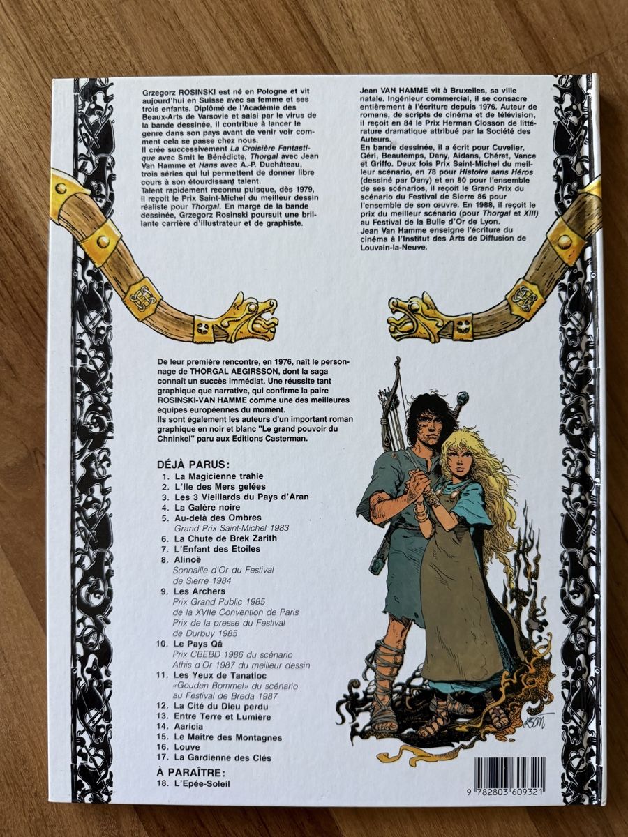 Fumetti: Thorgal La gardienne des clés Lombard – Usato da Castagnola venduto da pgo_7syd 1