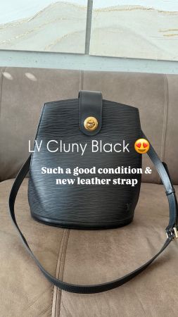 Original LOUIS VUITTON Cluny Epi schöner Zustand