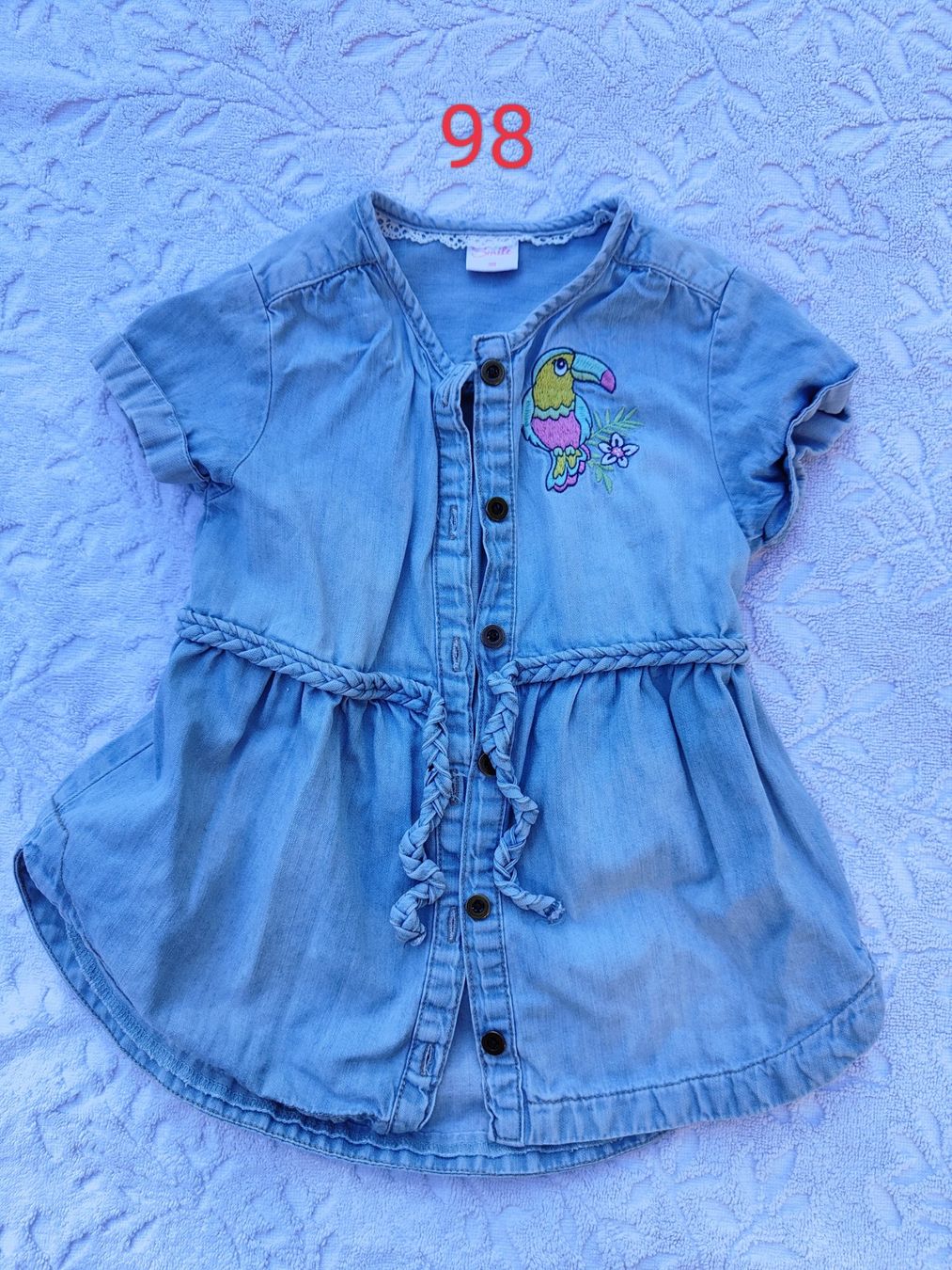 Vestiti & Gonne: Gr. 98 Kleid aus Jeans "Toucan" – Usato da Sursee venduto da lou19