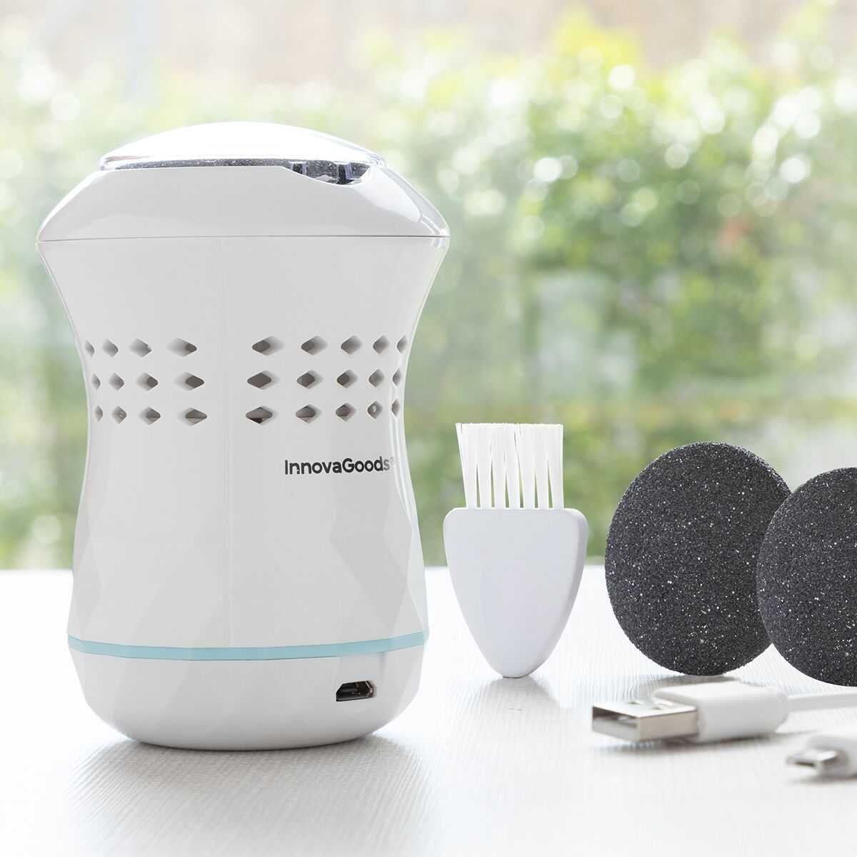Pedicure: Elektrische Hornhaut-Feile mit integrierter Absaugung – Nuovo e nell'imballaggio originale da Giubiasco venduto da news-shop 5