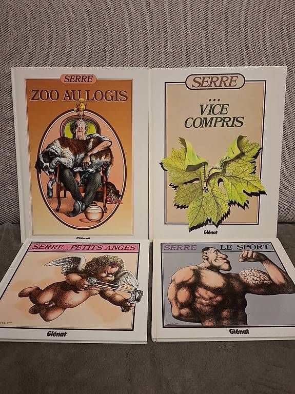 Fumetti: 9 albums du dessinateur Serre – Usato da la Sarraz venduto da Sonichka03