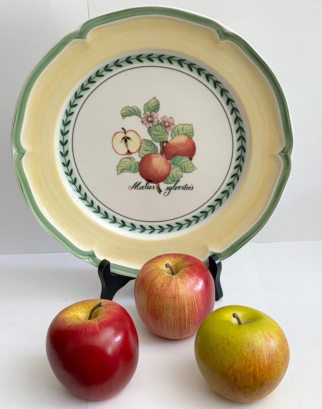 Villeroy & Boch Piatti: 2 Villeroy & Boch "French Garden" Teller "Malus Silvestris" – Usato da Kloten venduto da Nephty 3