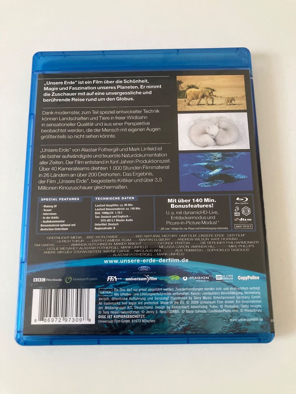 Alle DVDs: Unsere Erde (Blu-ray) – Gebraucht aus Arbon von Sugofresser 1