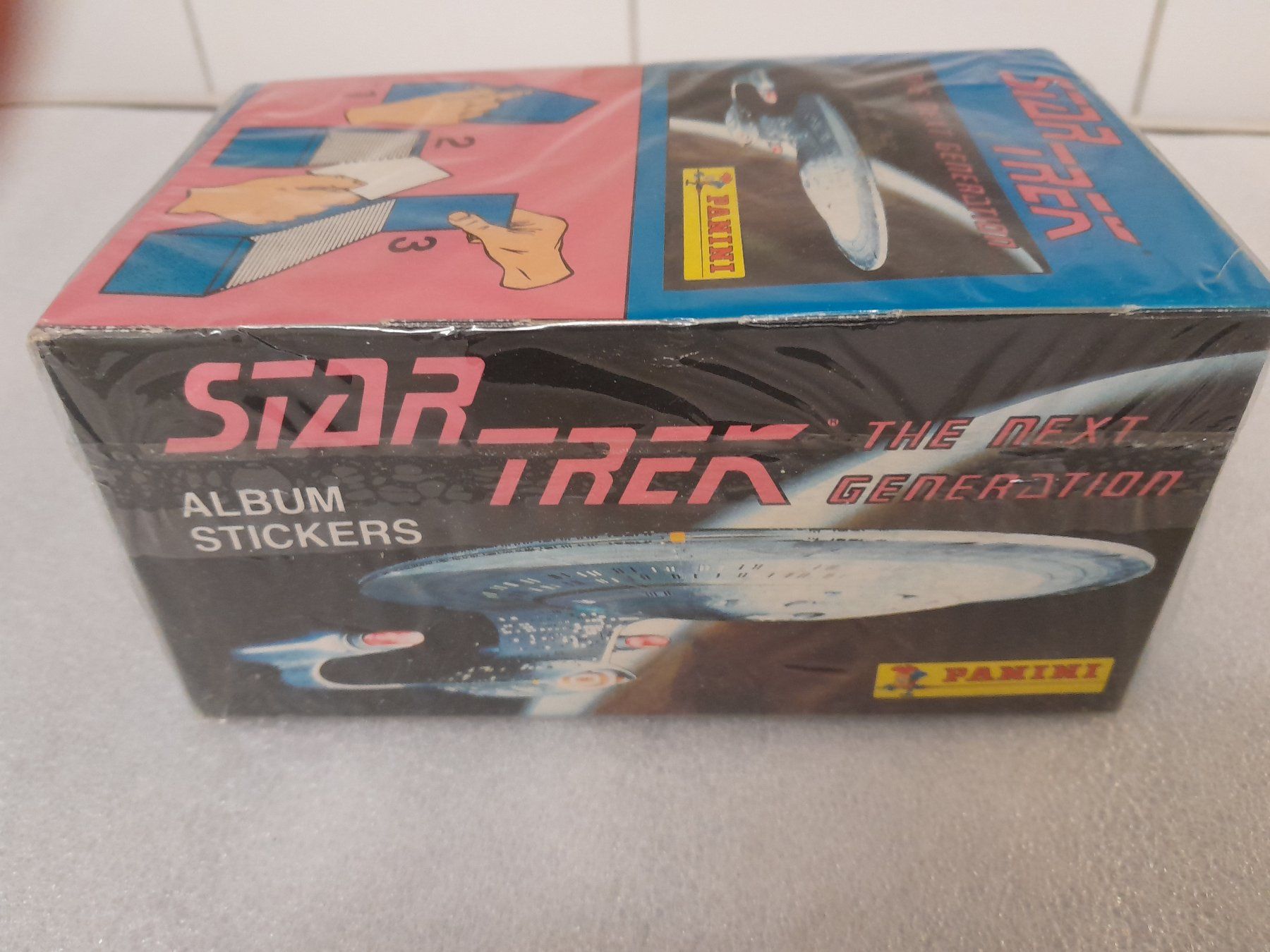 Panini Album: Panini Stark Trek The Next Generation Box! – Usato da Rüti ZH venduto da Alemanni 4