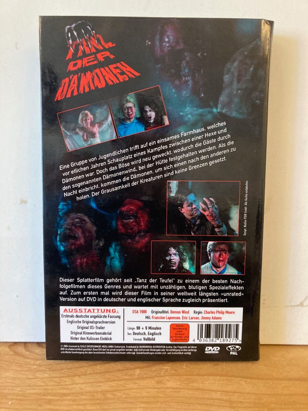 Tous les DVDs: Tanz der Dämonen - Grosse Hartbox - DVD - Uncut – D'occasion à Wädenswil par noodelbraincrew 1