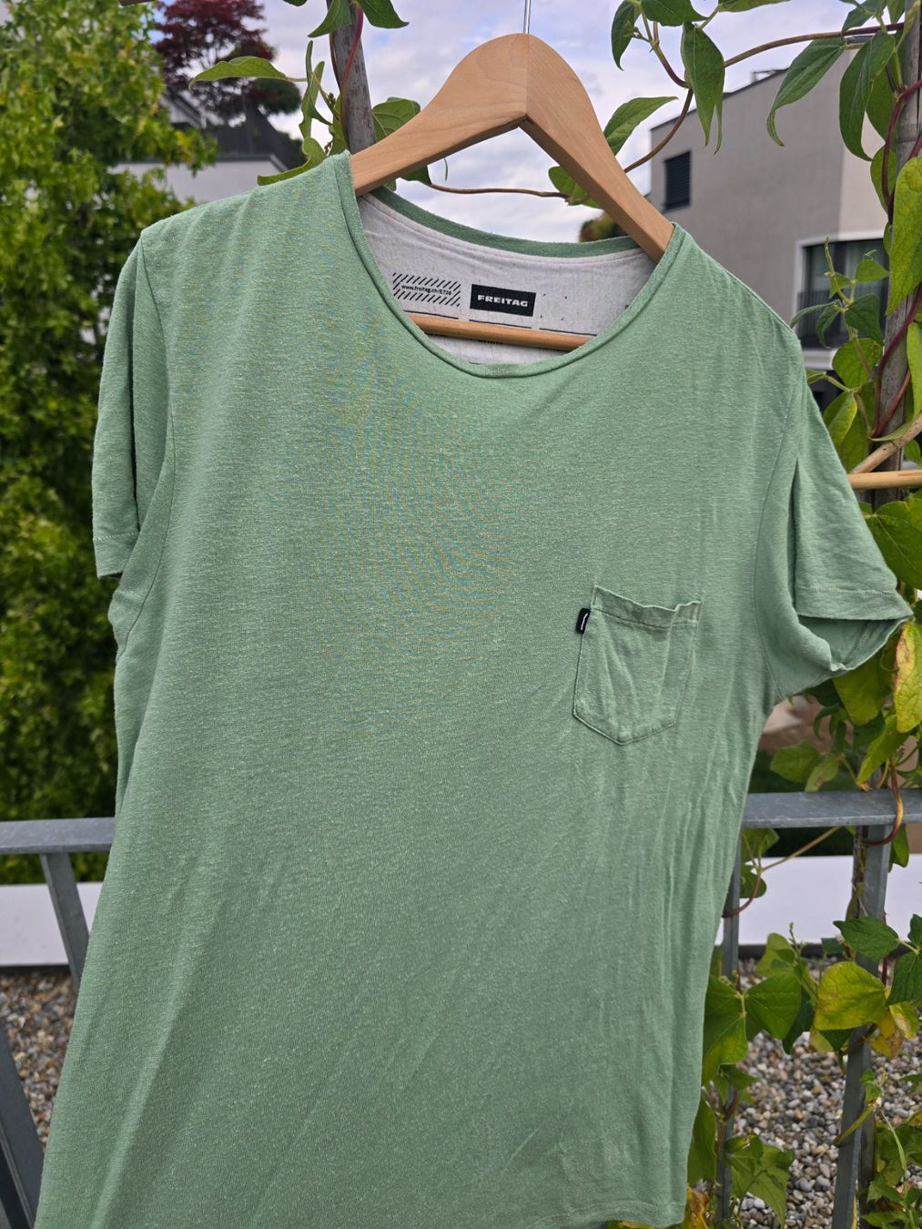Freitag T-shirt: T-shirt mit Hanf von Freitag – Usato da Zürich venduto da Tcrush