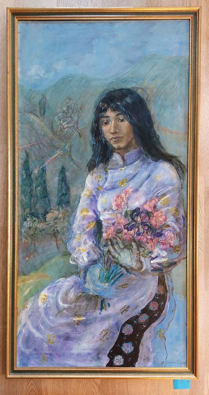 Dipinti: peintre à huile de Corinne Perakis – Usato da Villeneuve FR venduto da Train_Vinch6