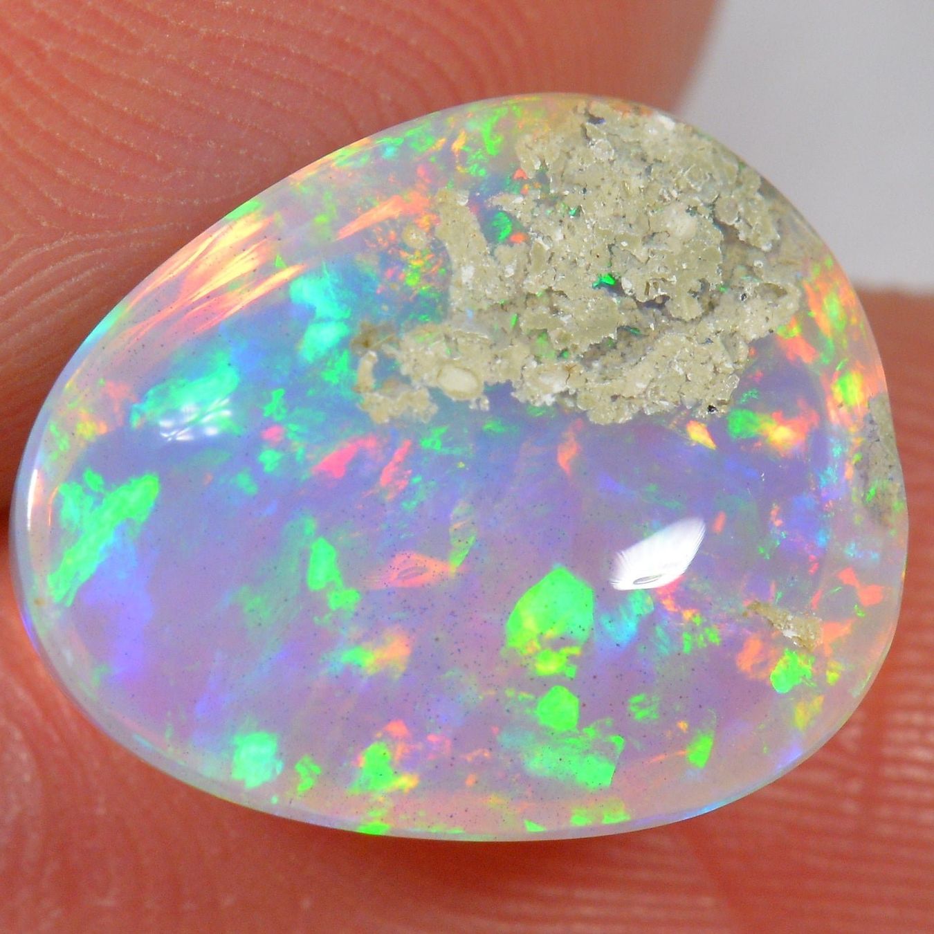 Edelsteine: 7 Karat - Regenbogen - Äthiopischer Welo Opal – Neu (gemäss Beschreibung) aus Rüti ZH von DeinOpal 1