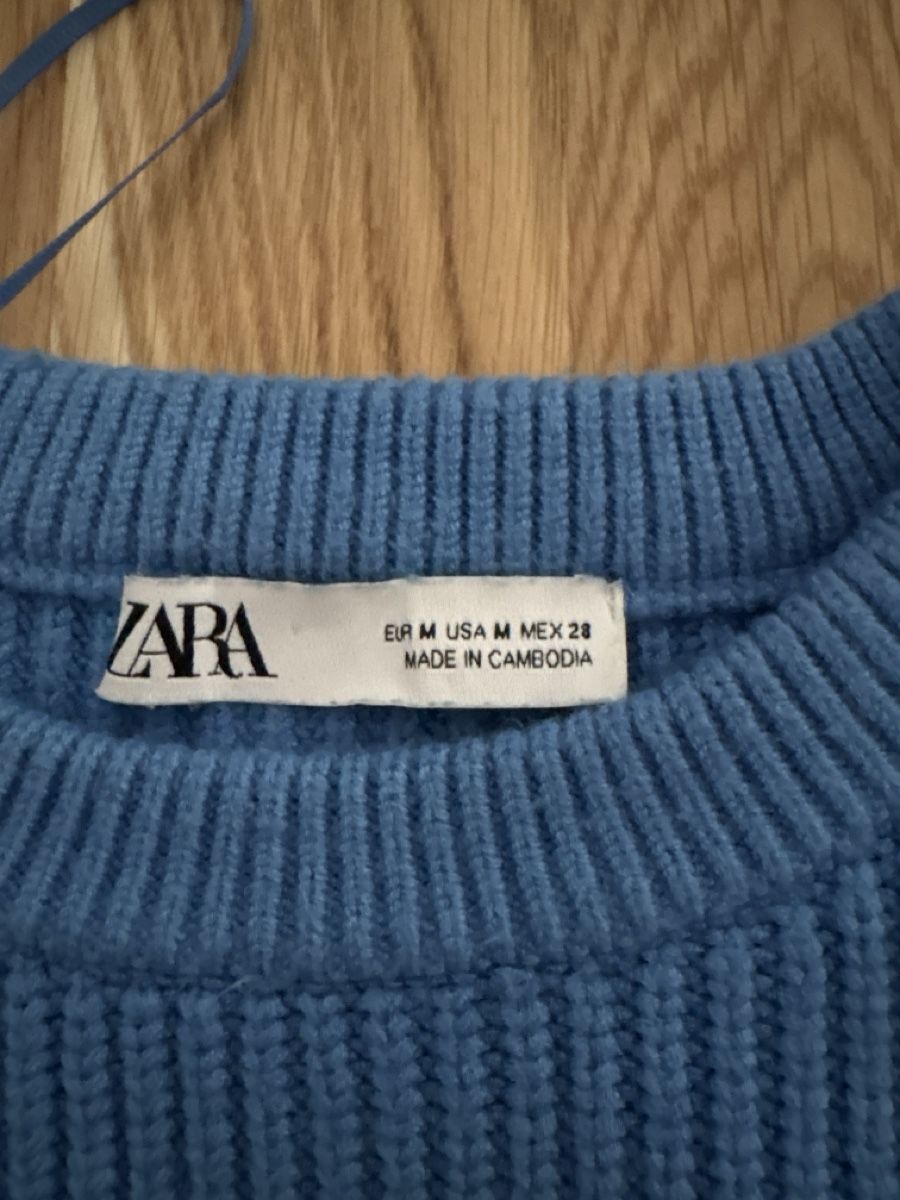 Zara Maglioni & Felpe: Zara Strickpullover, Gr. M, Himmelblau - Winter Sale! – Nuovo (secondo la descrizione) da Basel venduto da eli_lsk8 1