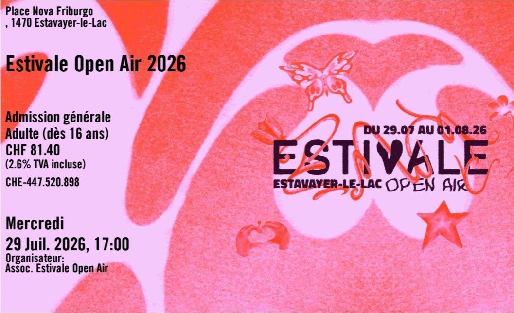Tickets: GIMS Tickets Estivale 29.7. – Gebraucht aus Fribourg von Custro