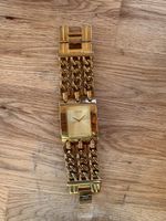Guess Uhr Damenuhr goldfarben Gliederarmband guter Zustand