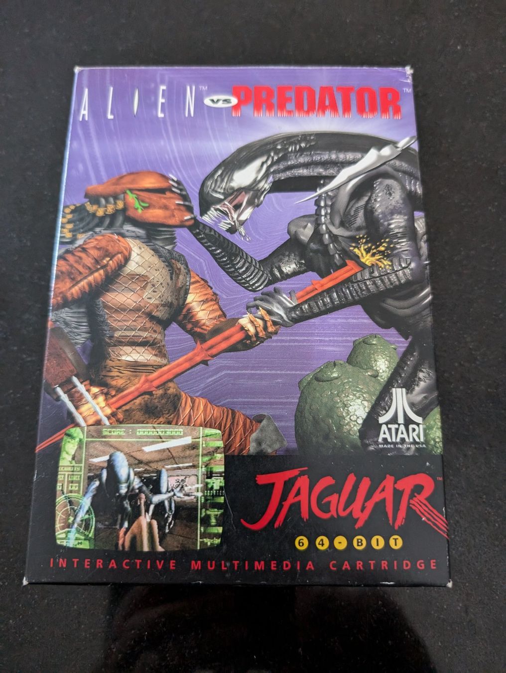 Atari Jeux: ALIEN VS. PREDATOR - ATARI JAGUAR – D'occasion à Spiegel b. Bern par Natix