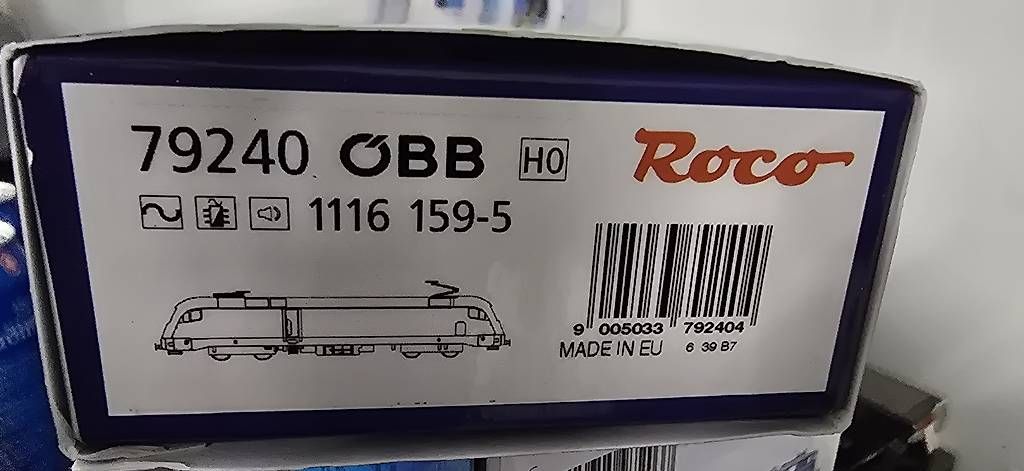 Modellini di ferrovie: ÖBB Werbelok 150 Jahre Brenner – Nuovo e nell'imballaggio originale da Ebikon venduto da Mr.Busdriver 1