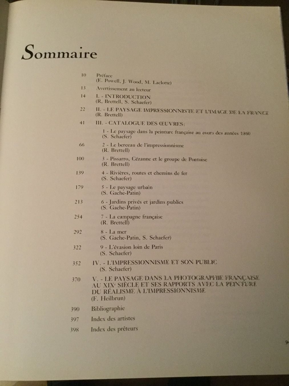 Libri: L'impressionnisme et le paysage français – Usato da Luzern venduto da Einh0rn 5