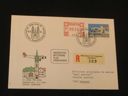 50 Jahre pro Aero Sonderflug 19.05.1988 Zürich - Samedan