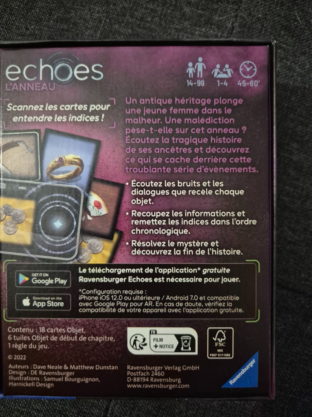 Giochi: Echoes : l'anneau – Usato da Meyrin venduto da Barbie_Zombie 1