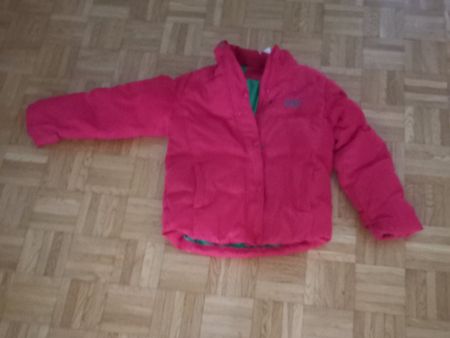 Winterjacke Gr. 152, rot, Guter Zustand, Warm, Top!