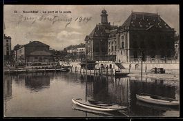 AK Neuchâtel, Le port et la poste