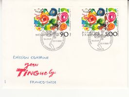 SBK 769 FDC Combo mit Frankreich