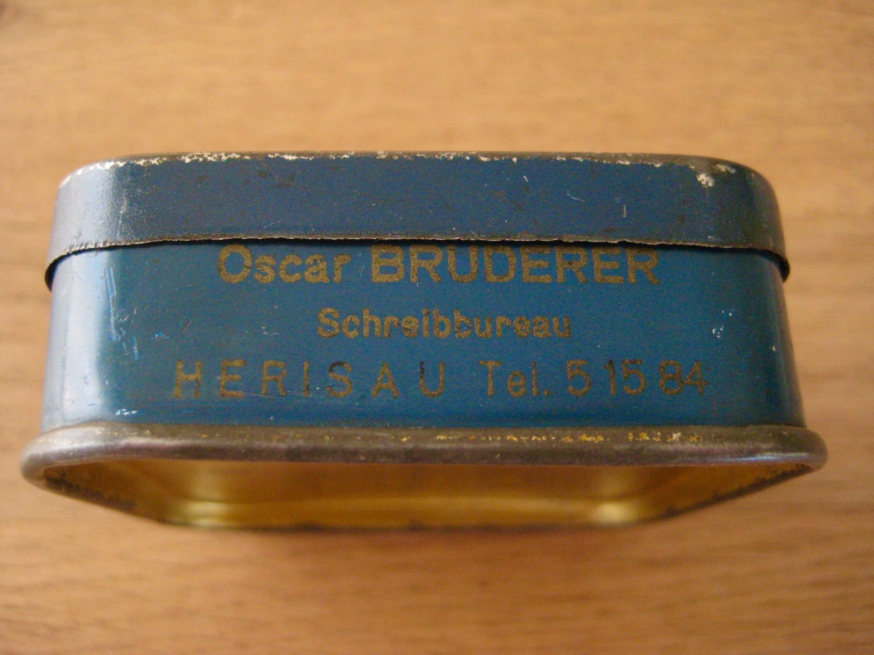 Zenith Dosen: Antike Blechdose ZENITH / Farbband – Gebraucht aus Langendorf von Happy11 1