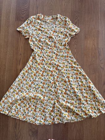 Vintage Chloé Seidenkleid / 40