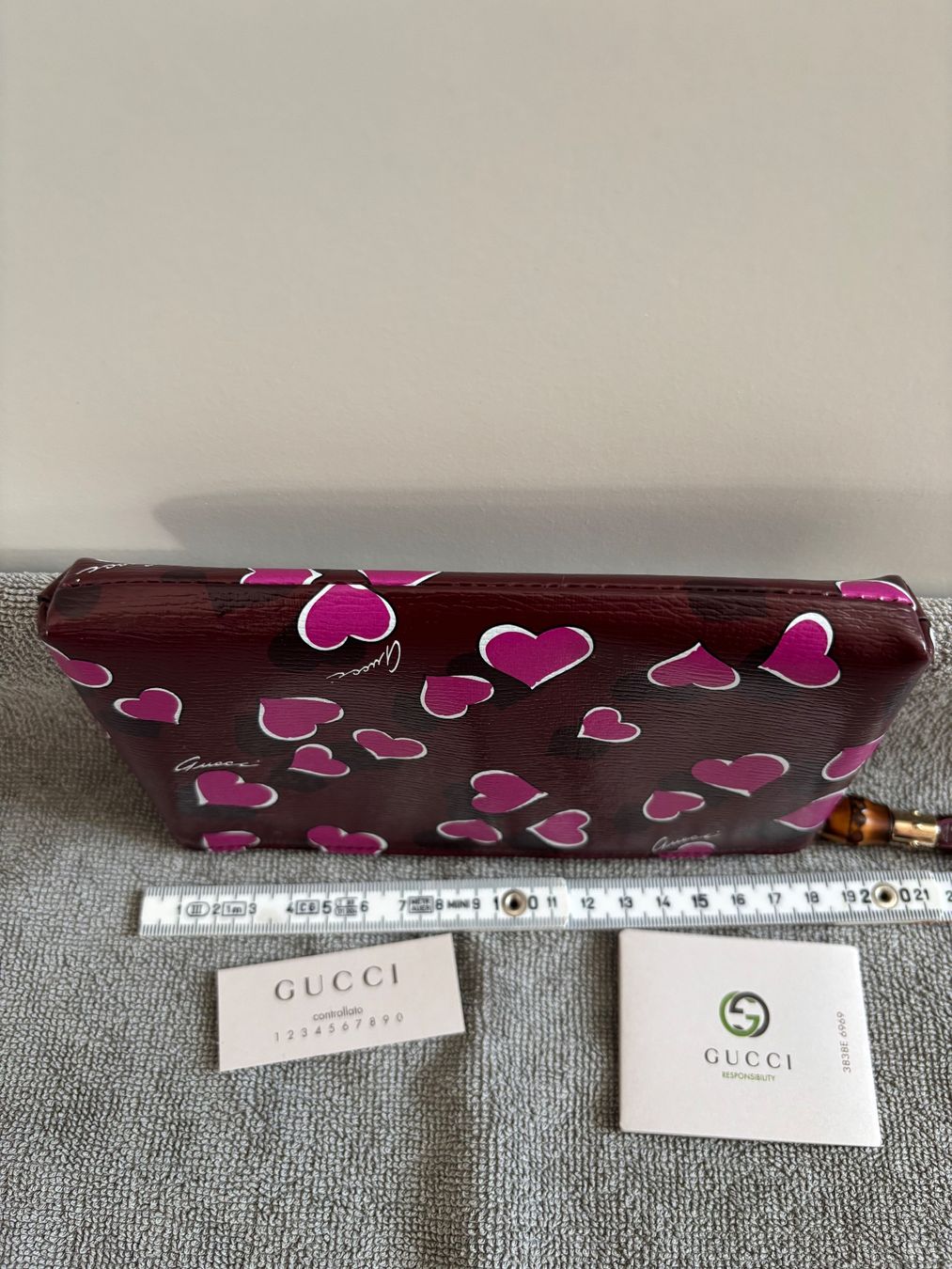 Gucci Portamonete: Pochette GUCCI original cuir – Nuovo (secondo la descrizione) da Saignelégier venduto da teres27 2